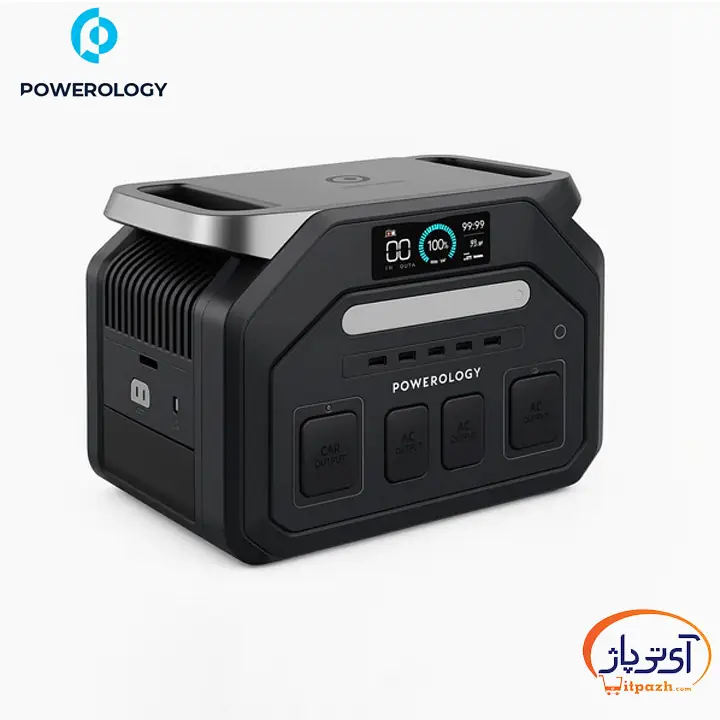 پاور استیشن قابل حمل پاورولوژی توان 1800W ظرفیت 1024Wh 7 پاور استیشن قابل حمل پاورولوژی توان 1800W ظرفیت 1024Wh - Image 4
