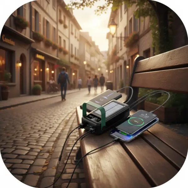 پاور بانک خورشیدی گرین لاین Solar Max ظرفیت ۸۰۰۰۰mAh 12 unnamed در آی تی پاژ