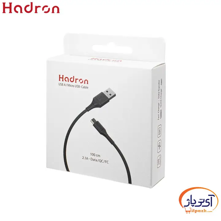 کابل هادرون USB A به میکرو مدل A-U01 طول 1 متر 7 کابل هادرون USB A به میکرو مدل A-U01 طول 1 متر - Image 4