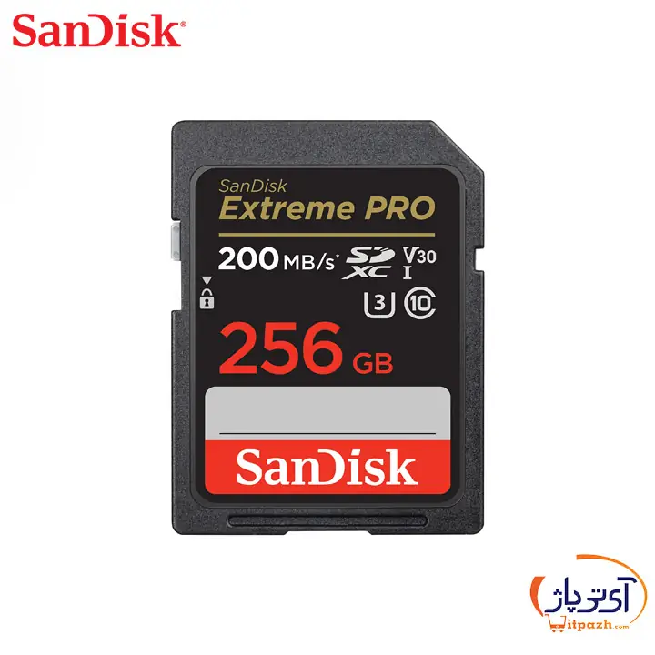 SD 256 GB EXTREME PRO 200 MB 1 در آی تی پاژ