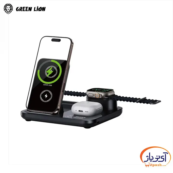 MULTIFUNCTIONAL WIRELESS CHARGER 3 IN 1 1 در آی تی پاژ