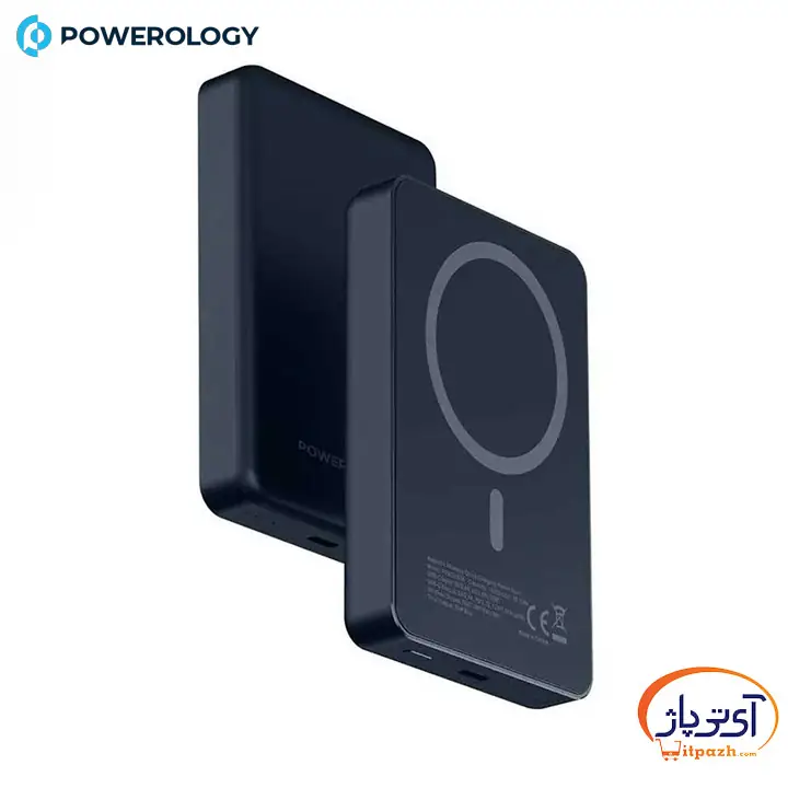 پاوربانک وایرلس پاورولوژی MagSafe توان 20/15 وات ظرفیت 10000 میلی آمپر 6 پاوربانک وایرلس پاورولوژی MagSafe توان 20/15 وات ظرفیت 10000 میلی آمپر - Image 3