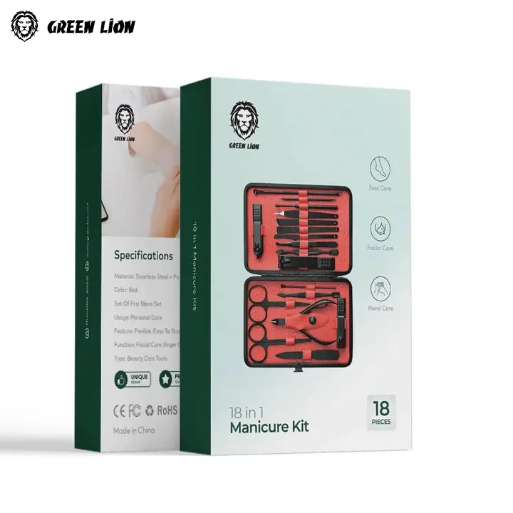 کیت مانیکور 18 کاره گرین لاین (18 1in) Manicure Kit 7 کیت مانیکور 18 کاره گرین لاین (18 1in) Manicure Kit - Image 4