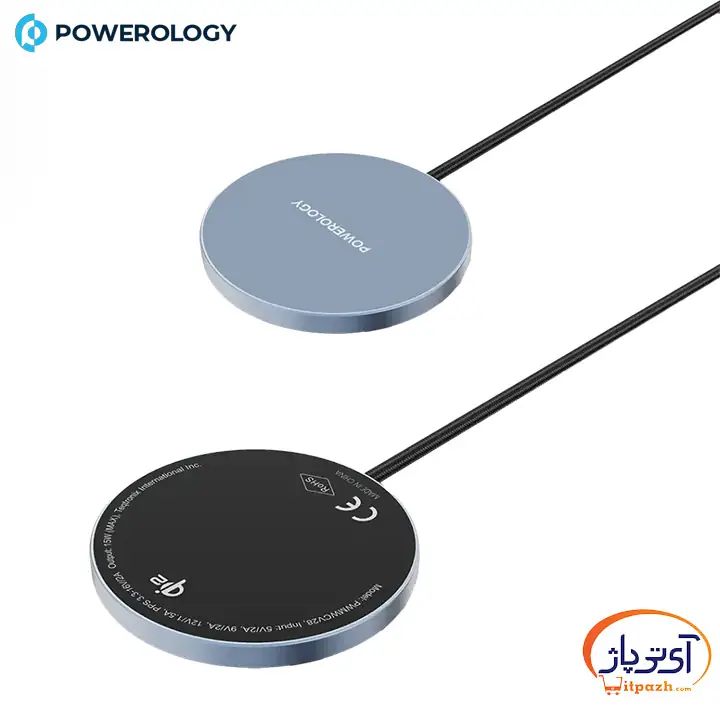 شارژر مغناطیسی بیسیم پاورولوژی Elero