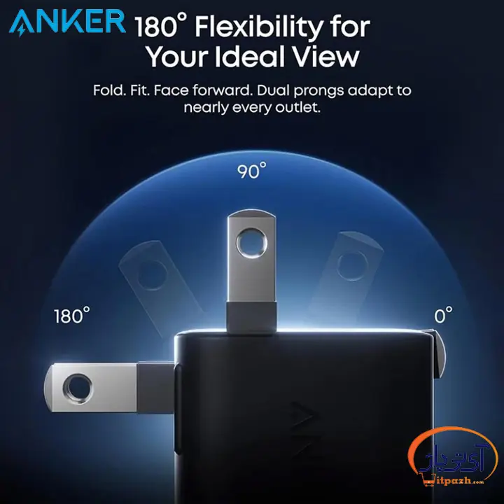 شارژر دیواری انکر Nano Charger A121D توان 45 وات 7 شارژر دیواری انکر Nano Charger A121D توان 45 وات - Image 4