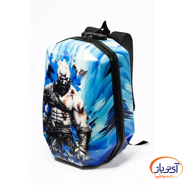 کوله پشتی استاربگ طرح دارآبی BAG PS5 M7105 PR GOD OF WARSLIM در آی تی پاژ
