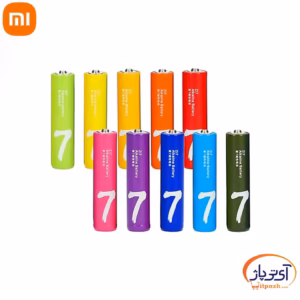 باتری نیم قلمی رنگی شیائومی AAA RAINBOW BATTERIES