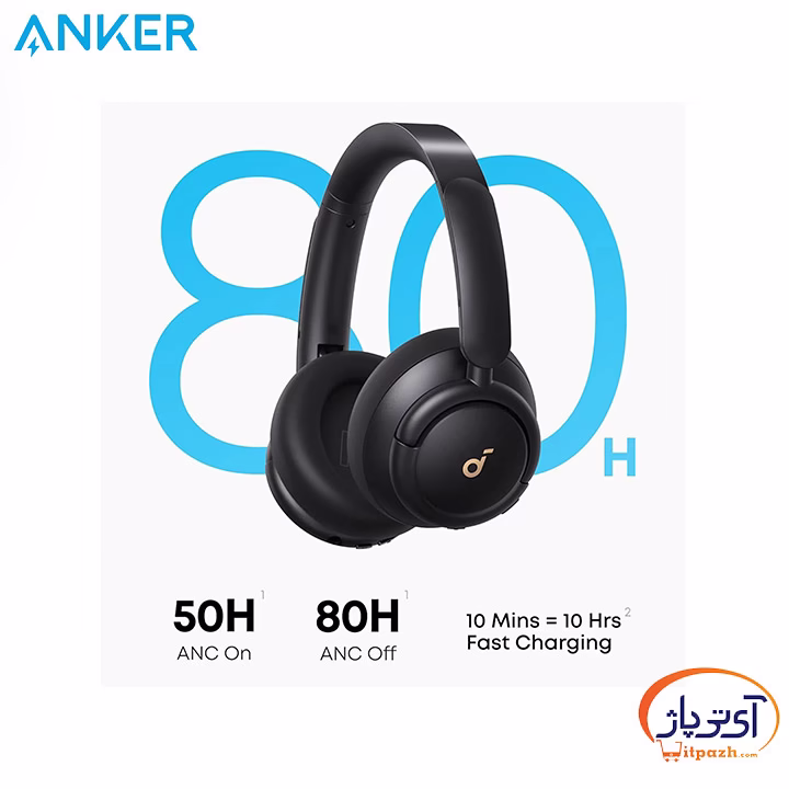 هدفون بلوتوثی انکر مدل Q30 5 هدفون بلوتوثی انکر مدل Q30