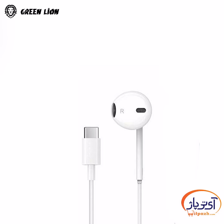 هندزفری سیمی تایپ سی گرین لاین Mono 22 هندزفری سیمی تایپ سی گرین لاین Mono