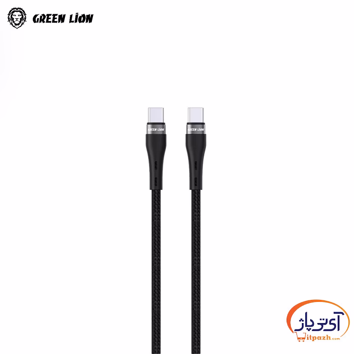 کابل دو سر type-c گرین لاین مدل 60 وات PVC