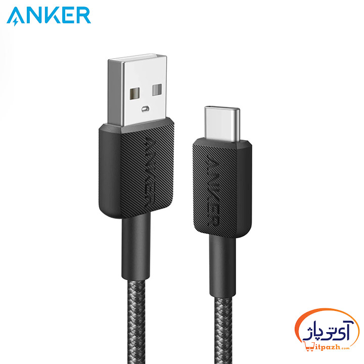 کابل انکر Type c طول 1متر مدل A81H5H21) Cable 322) 7 کابل کنفی انکر مدل A81H5H11) Type c 90cm Cable 322)