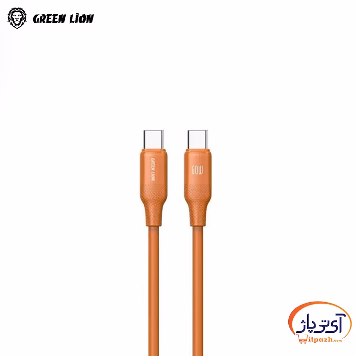 کابل دو سر Type-C گرین لاین 60W - SILICONE
