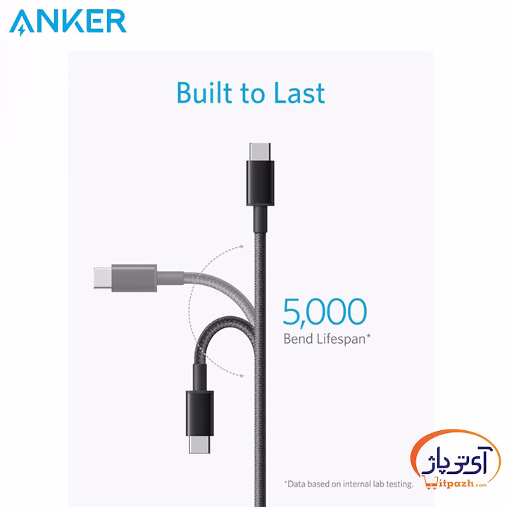 کابل دو سر Type-c انکر Nylon A8752H11 6 کابل دو سر Type-c انکر Nylon A8752H11