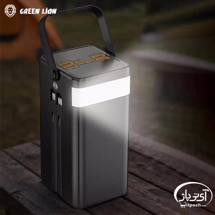 پاوربانک خورشیدی 30000 میلی آمپر گرین لاین Solar X توان 20وات 5 پاوربانک خورشیدی 30000 میلی آمپر گرین لاین Solar X توان 20وات
