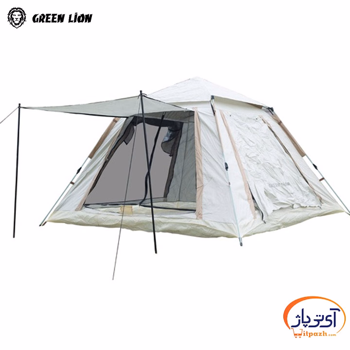 چادر کمپینگ اتوماتیک 6 نفره گرین لاین GT-6 Camping Tent 19 چادر کمپینگ اتوماتیک گرین لاین GT-6